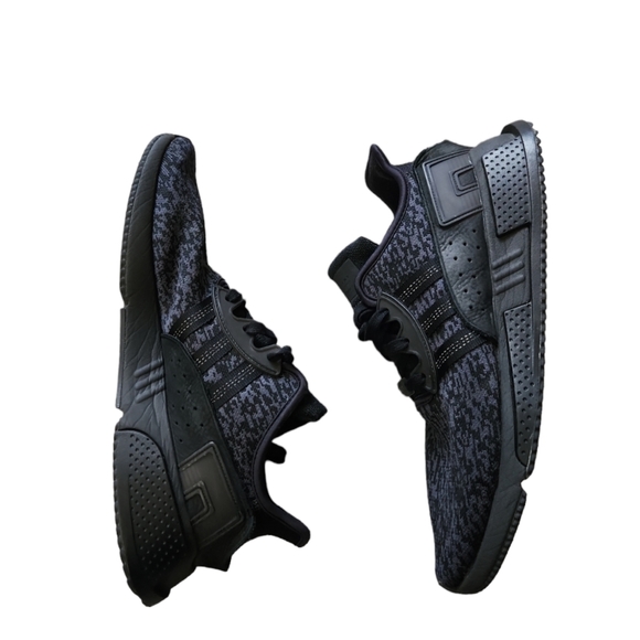Adidas EQT Cushion ADV Triple Black Mens Size 12.5 Running Sneakers BY9507 RARE! - Picture 5 of 14